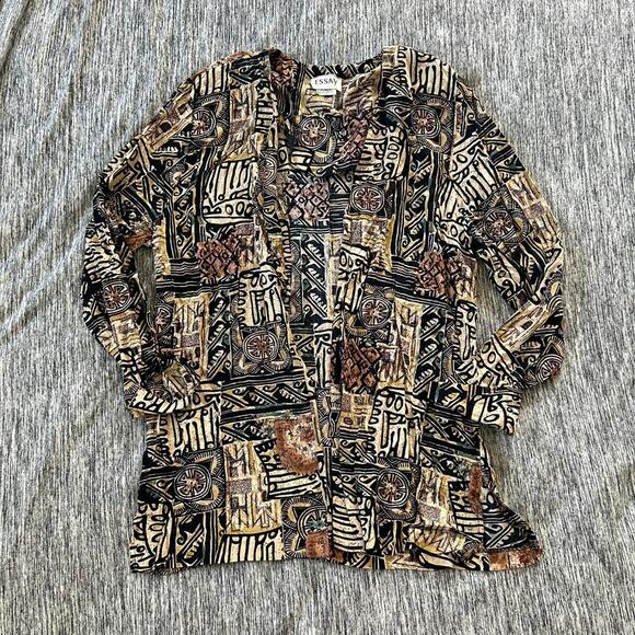 Vintage aztec‎ style cardigan - Picture 1 of 7